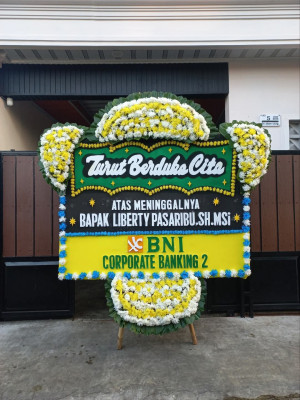 Papan Bunga Duka di Cilandak Timur