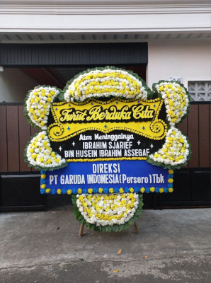 Papan Bunga Duka di Cilandak Timur