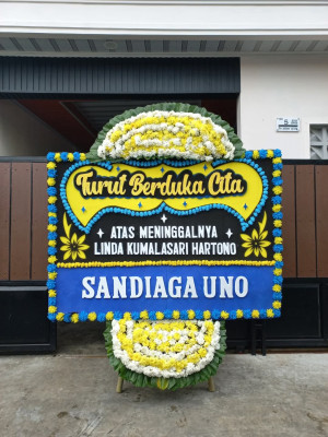 Papan Bunga Duka di Cilandak Timur