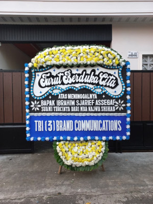 Papan Bunga Duka di Cilandak Timur